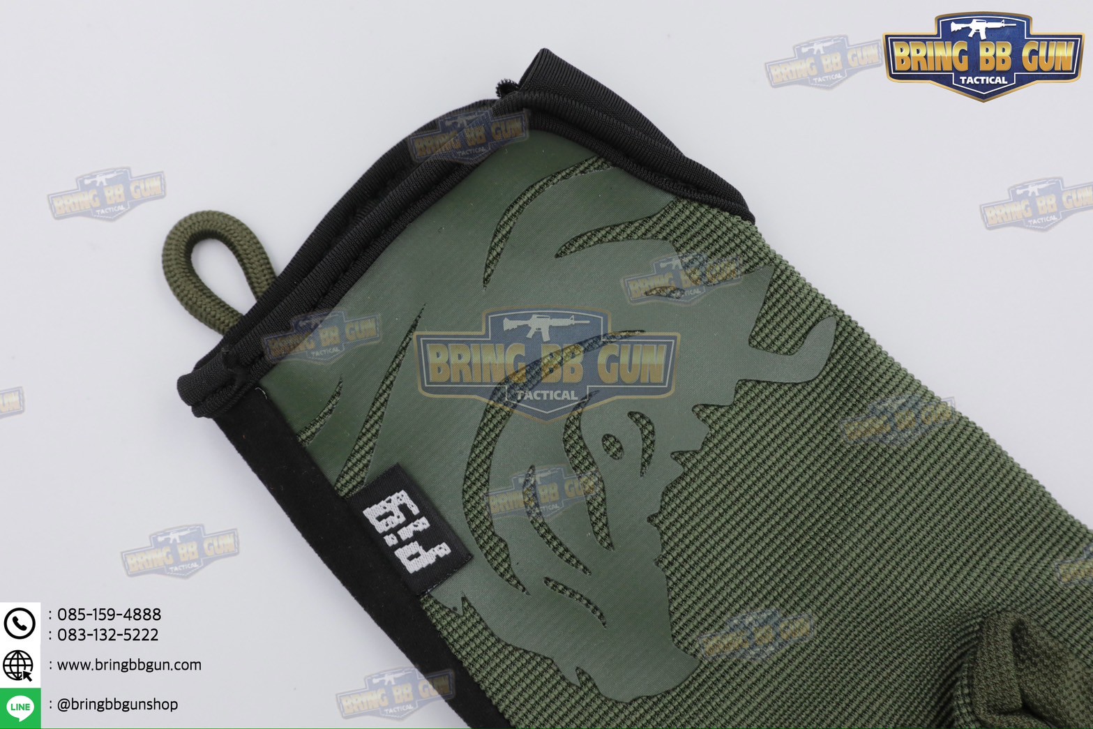 ถุงมือเต็มนิ้ว ทรง Delta (Tactical Glove) (ถุงมือหมูป่า) (Full Dexterity Tactical Glove) (Utility Model) (FDT)