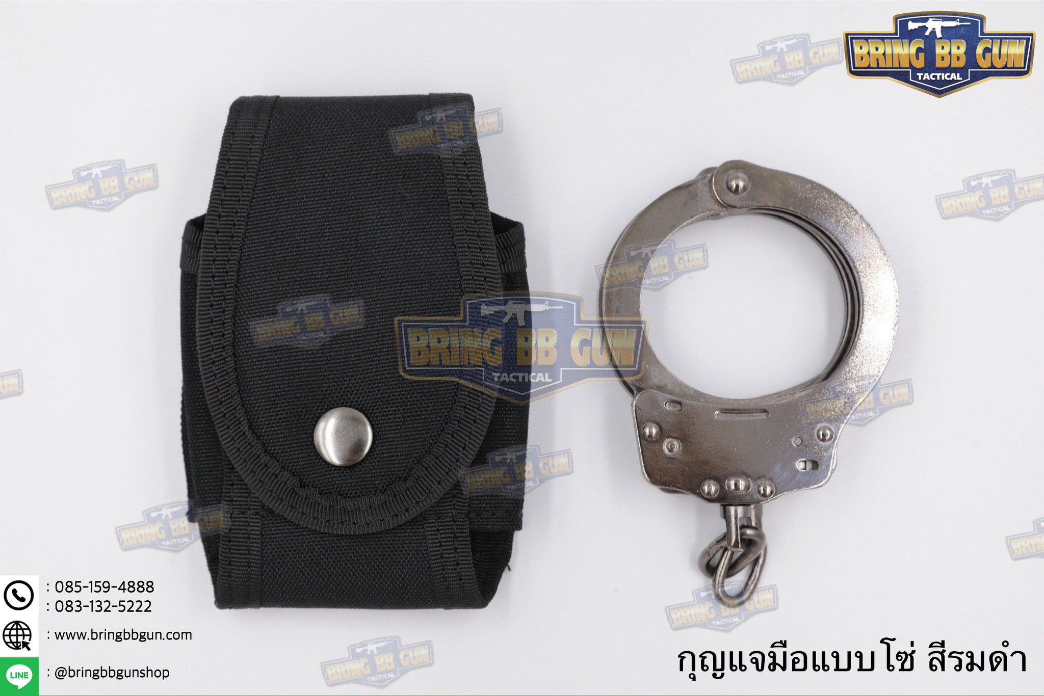 ซองกุญแจมือ แบบชักเร็ว Polymer (ซองกุญแจมือ Polymer) (Handcuff Pouch) (Handcuff case) สำเนา
