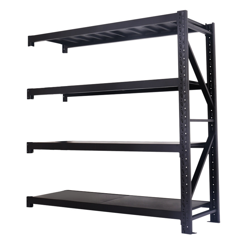 Micro Rack W200xD60xH200cm. (สีดำ) ชั้นเหล็กวางสินค้า