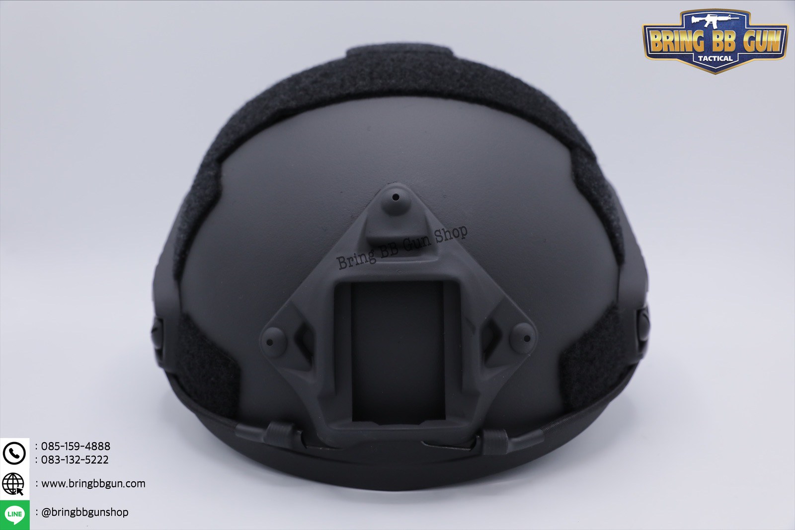 หมวก Fast (หมวกฟาส) (Fast Helmet MH type) รุ่น Strandard Version No holes