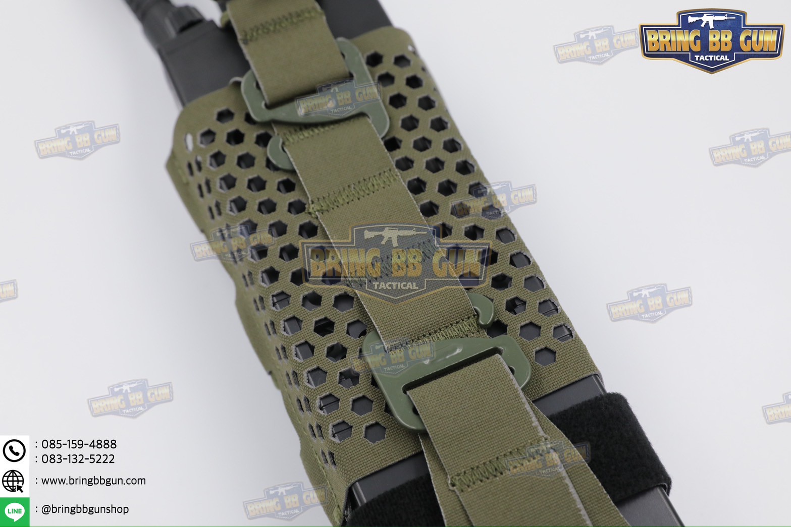 เพ้าวิทยุสื่อสารแบบผ้า Universal ทรงรังผึ้ง (ซองวิทยุสื่อสารแบบผ้า ปรับใส่ได้ทุกรุ่น) (ARC Hive Radio Pouch)