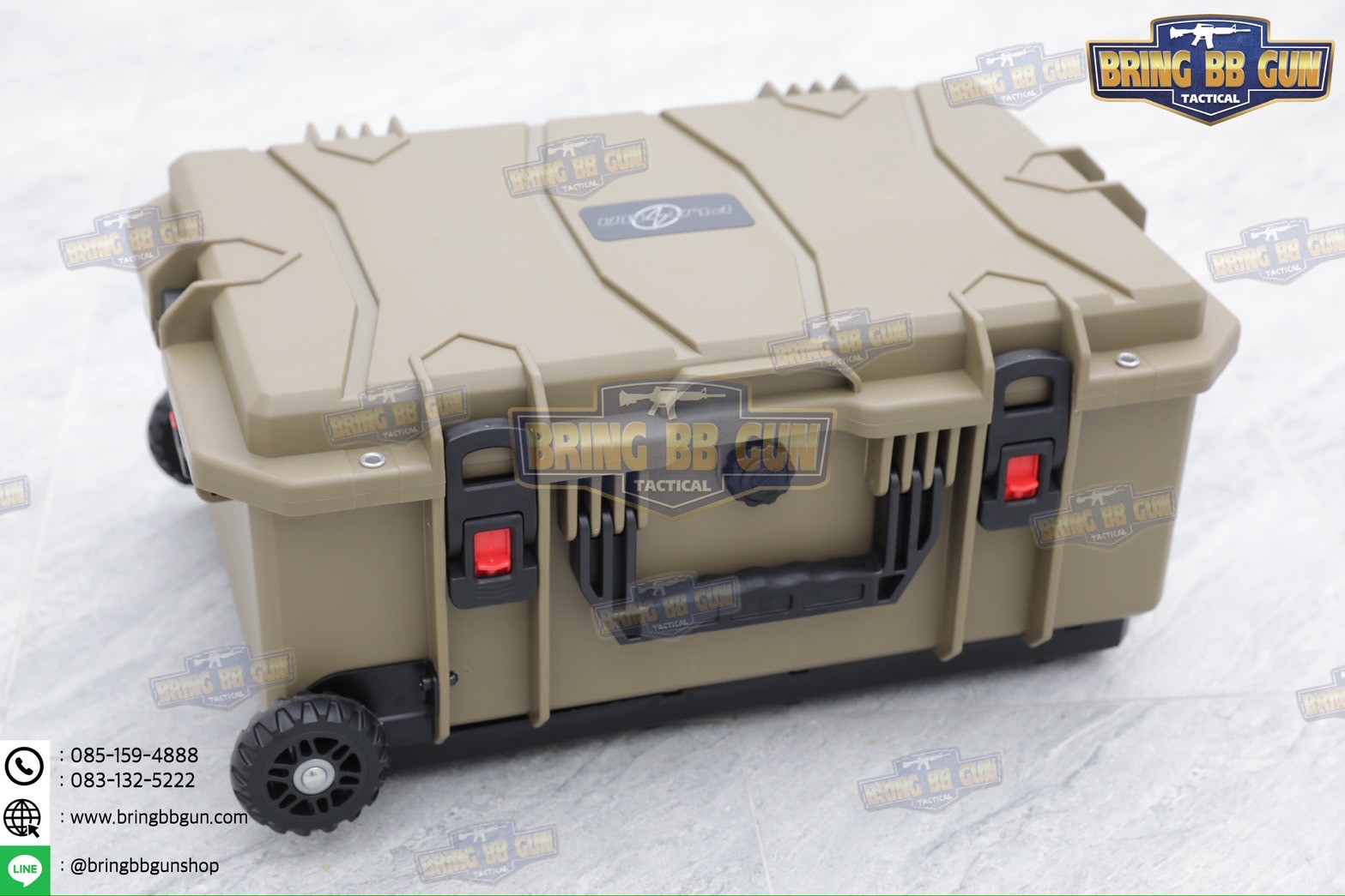 กล่องปืนสั้นแบบมีล้อลาก Plasma Case รุ่น P05 (SW1022C-R) (เคสกันกระแทรกแบบมีล้อลาก Plasma) (กล่องกันกระแทก)