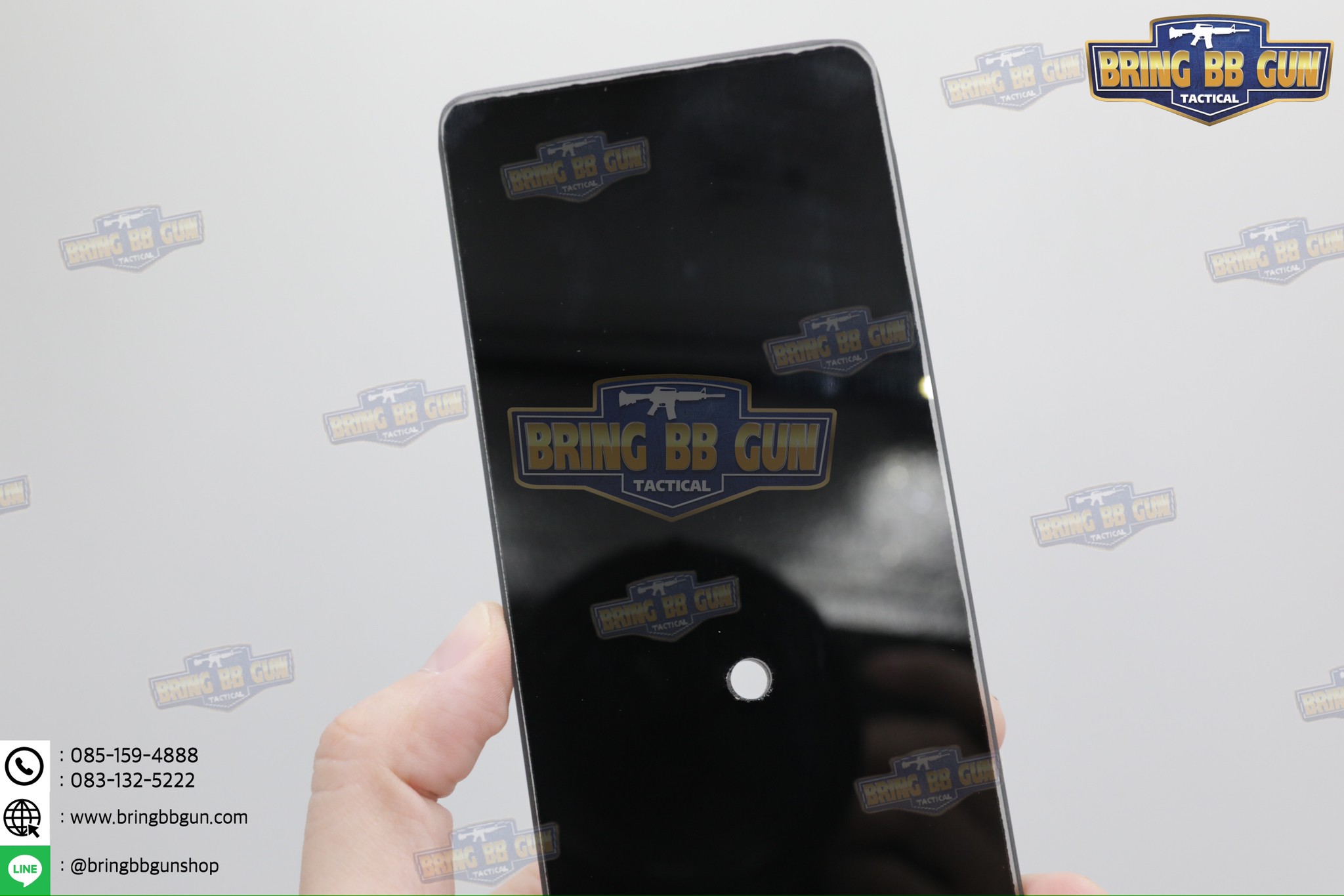 ขาตั้งปืนยาว (ฐานกระจก) (AR Display Stand)