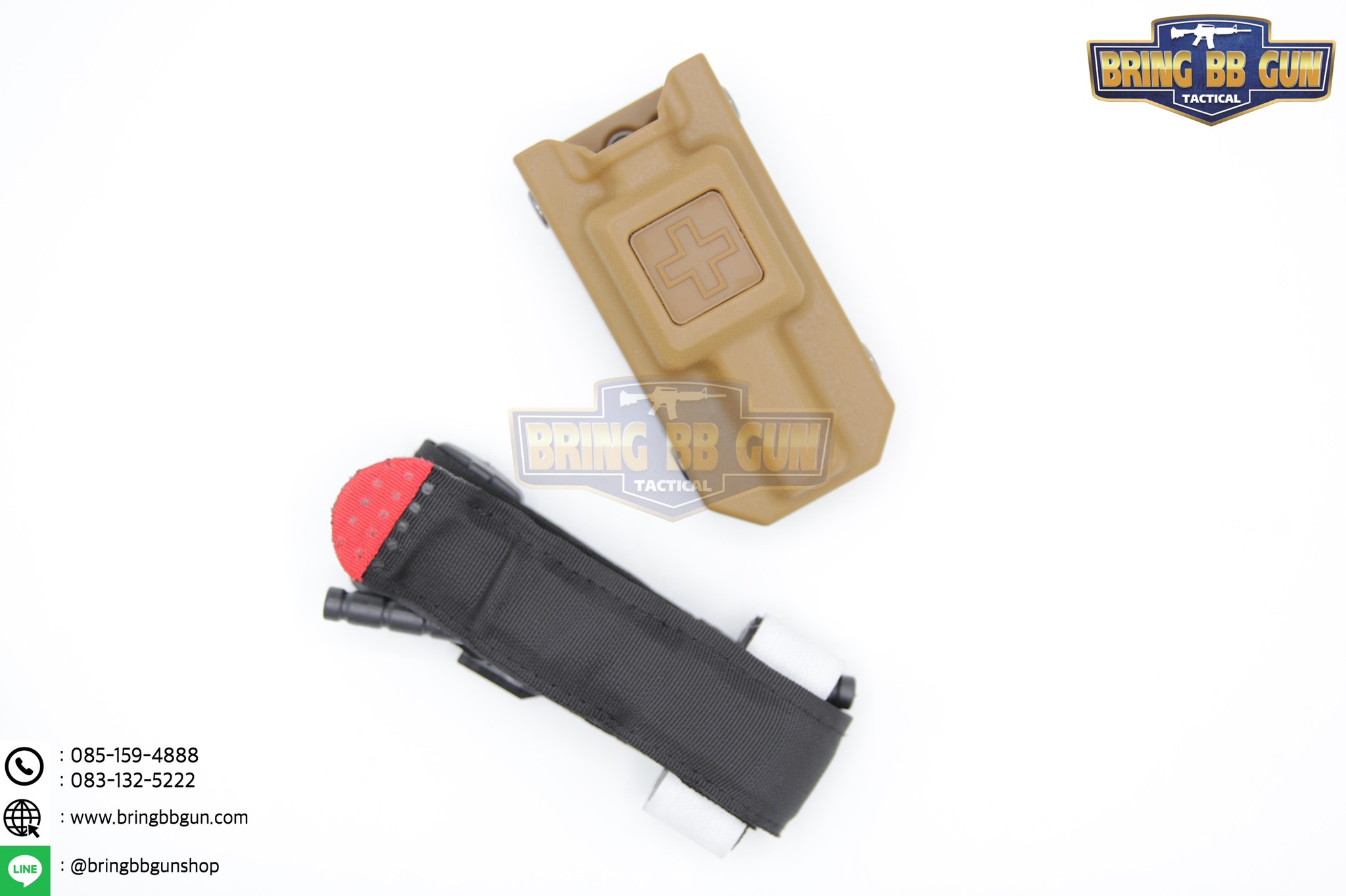 เพ้าใส่สายรัดห้ามเลือด/ทูนิเก้ (Application Tourniquet Carrier)