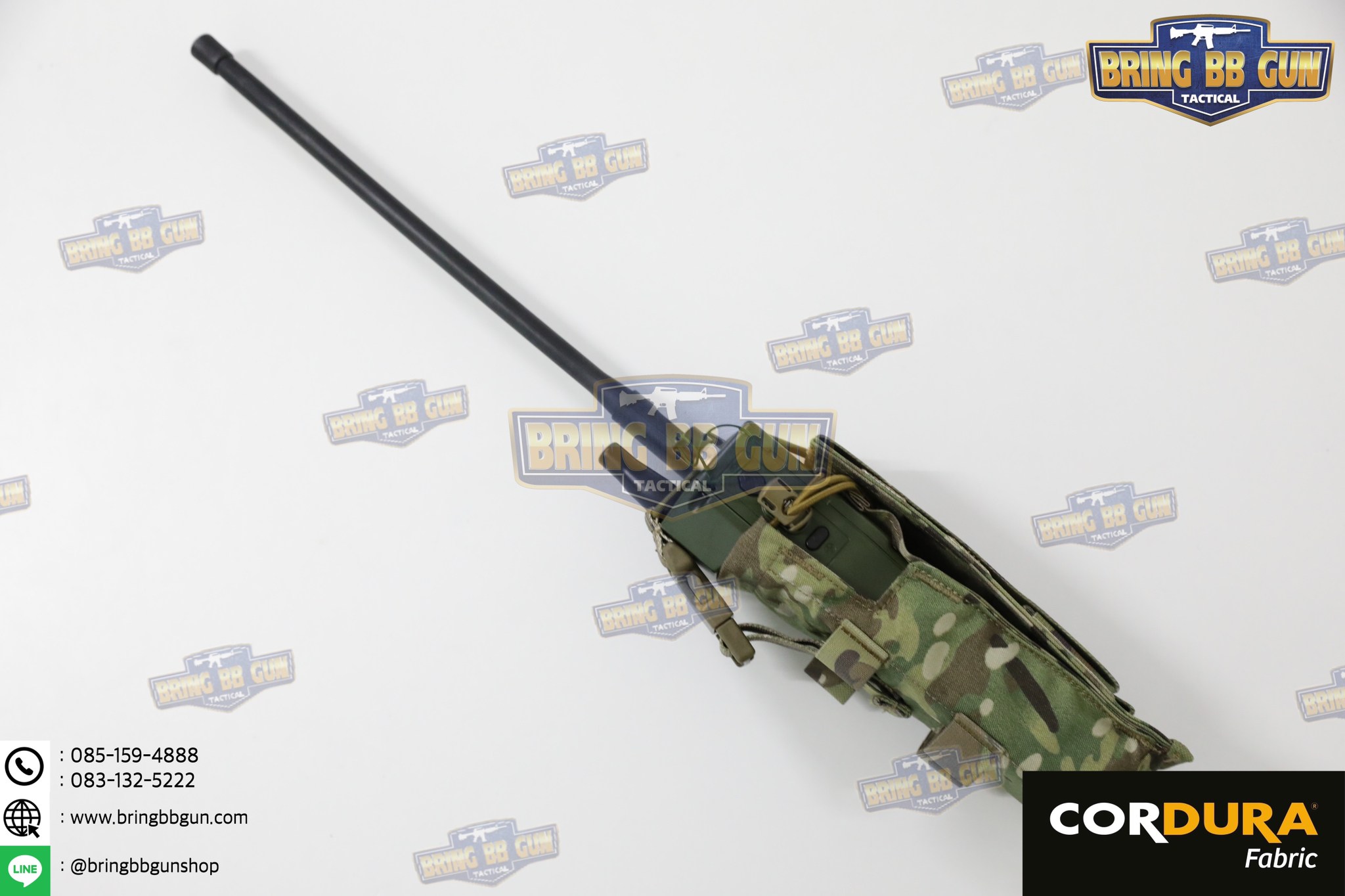 เพ้าวิทยุสื่อสาร สำหรับวิทยุ PRC-152 ซองวิทยุสื่อสารแบบผ้า (PRC-152 drop-down Radio Pouch) (Radio Holder)