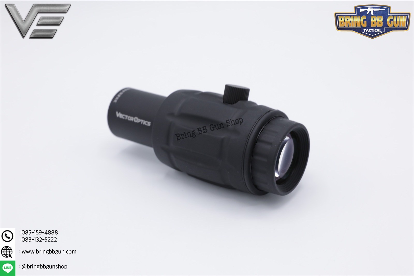 ซูมหลังดอท ยี่ห้อ Vector Optics รุ่น 3x Magnifier (Vector Optics 3x Magnifier with Flip Side Mount)