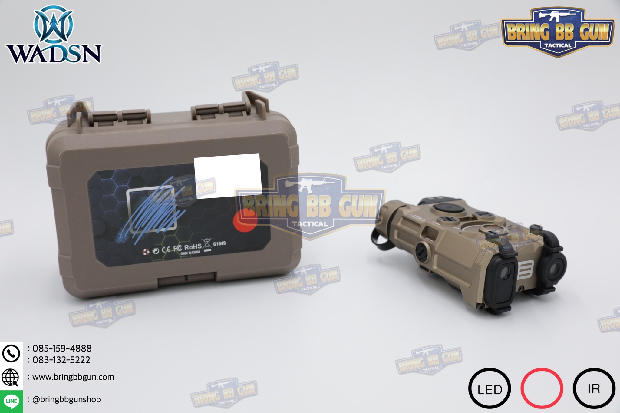 กล่อง Eo-tech OGL ยี่ห้อ WADSN รุ่น บอดี้อลูมิเนียม (OGL) (EOTECH OGL) (ON-GUN-LASER)