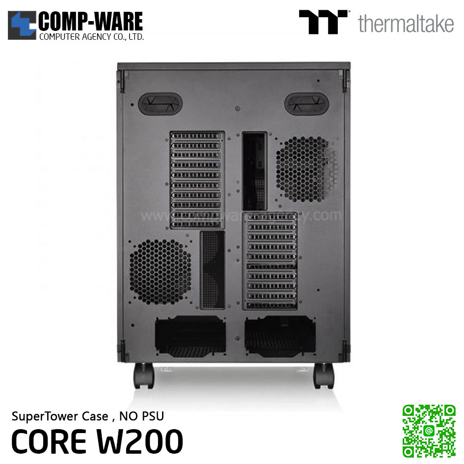 Thermaltake Core W200 Chassis Dual System Capable Extreme Super Tower Computer Case , No Power - CA-1F5-00F1WN-00