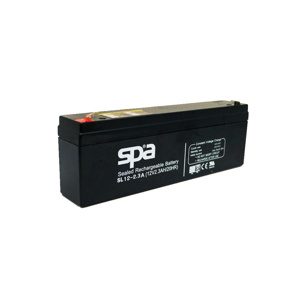 SPA แบตเตอรี่สำรองไฟ SL12-2.3 spa12V 2.3Ah onebanmor