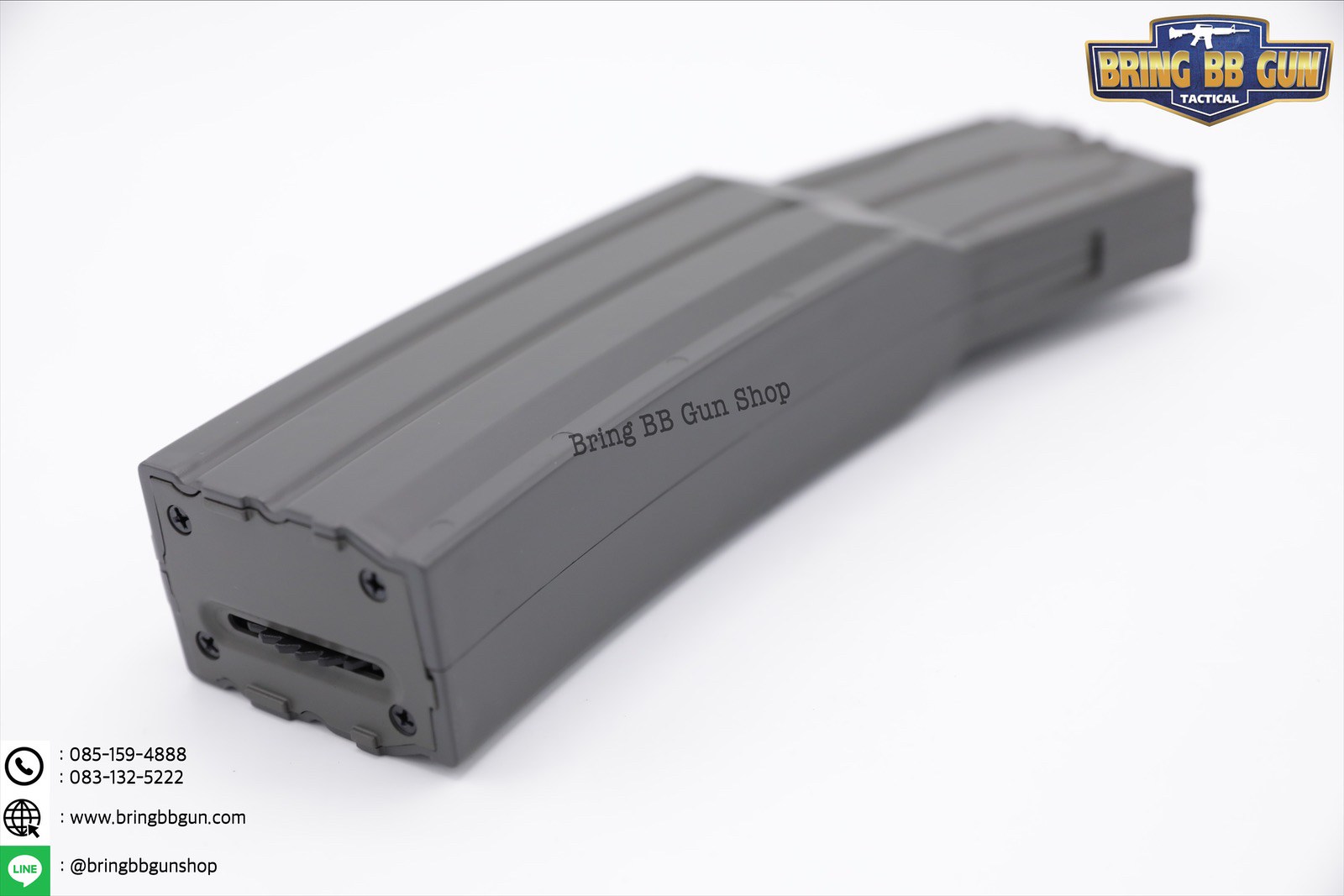 แม็กกาซีน M4 แบบปั่น ยี่ห้อ Ares ทรง Mega Magazine