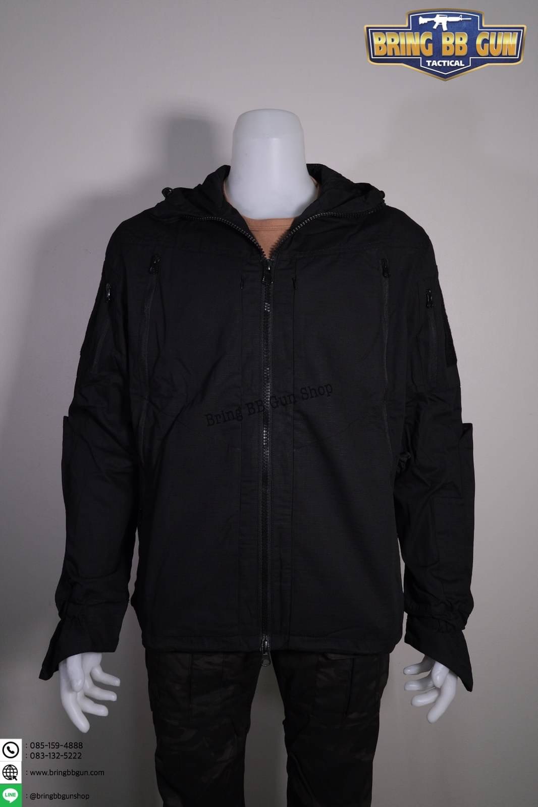 เสื้อกันหนาวมีฮู้ด ยี่ห้อ War Chief รุ่นผ้า2ชั้น (เสื้อ Jacket)