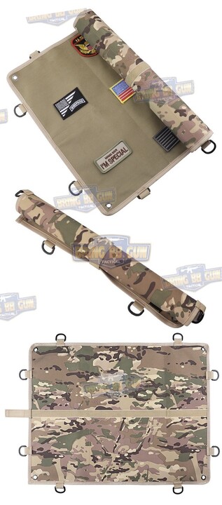 แผงตีนตุ๊กแกสำหรับเก็บ Patch (สามารถพับเก็บได้) แผง Velcro สำหรับเก็บ ป้าย,Patch