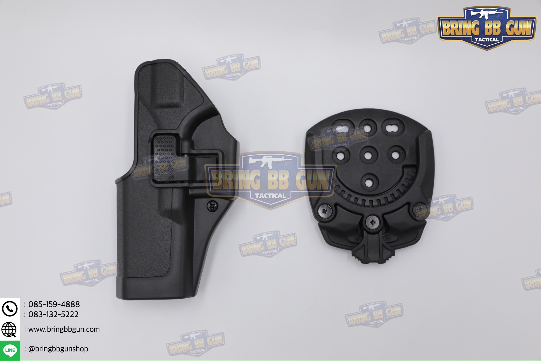 Adapter ปลดไวซองปืน BT TEK-MOUNT (360 Degree base adapter) (QUICK CONNECT MOUNTING SYSTEM) (Insert Disk and Receiver) (Blade)