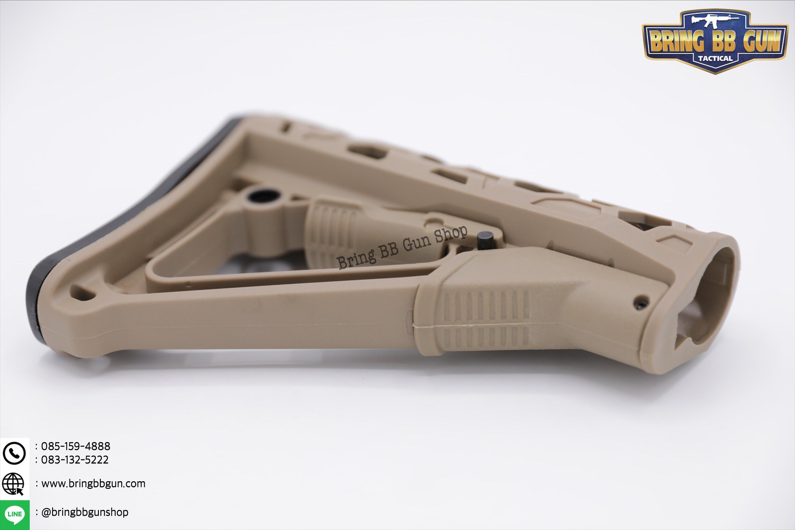 พานท้าย ยี่ห้อ Magpul CTR รุ่น ฉลุลาย