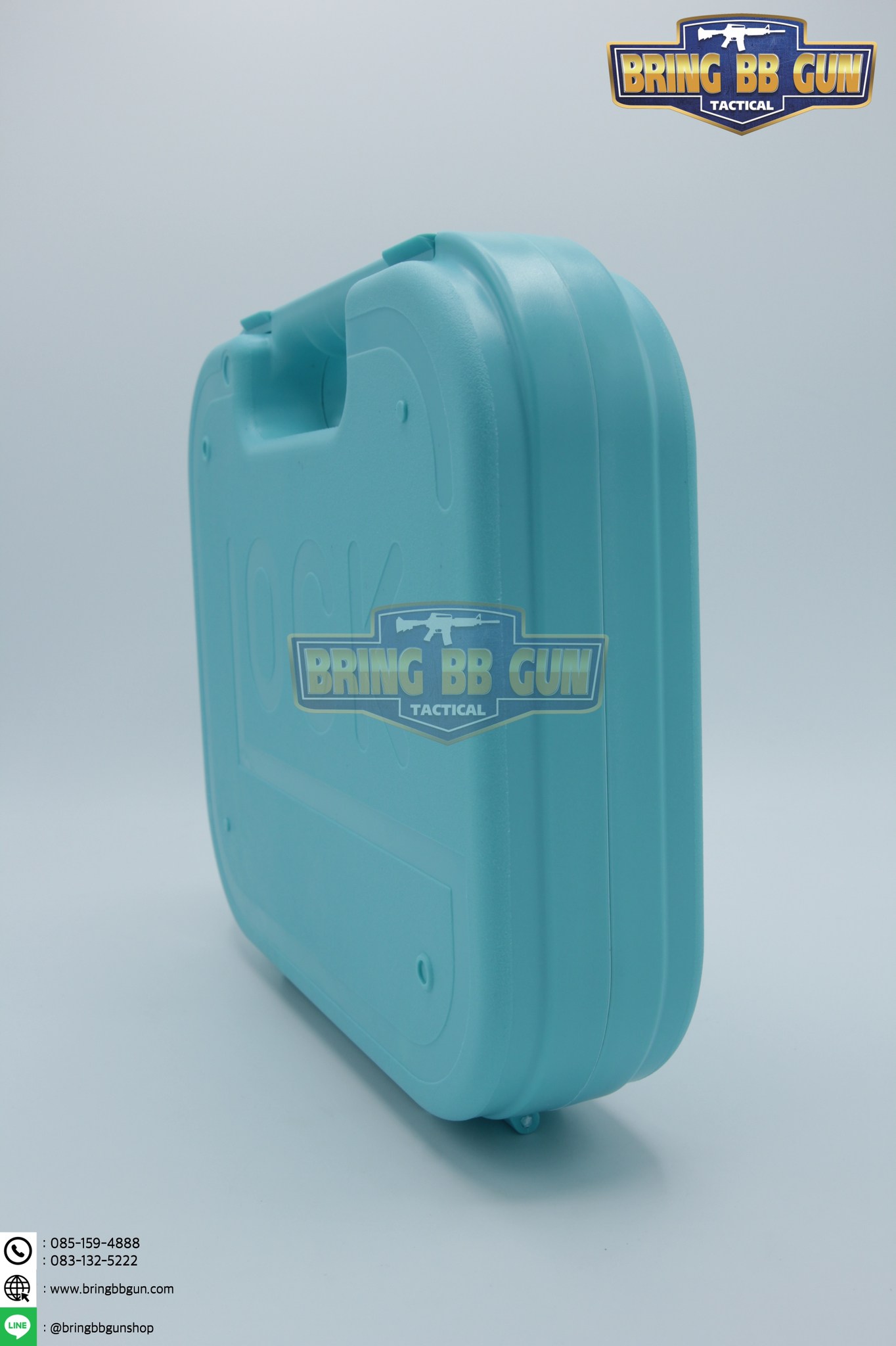 กล่องปืนสั้น Glock (กล่องปืนสั้น B11) (เคสกันกระแทรก) (Lockable Pistol Case)