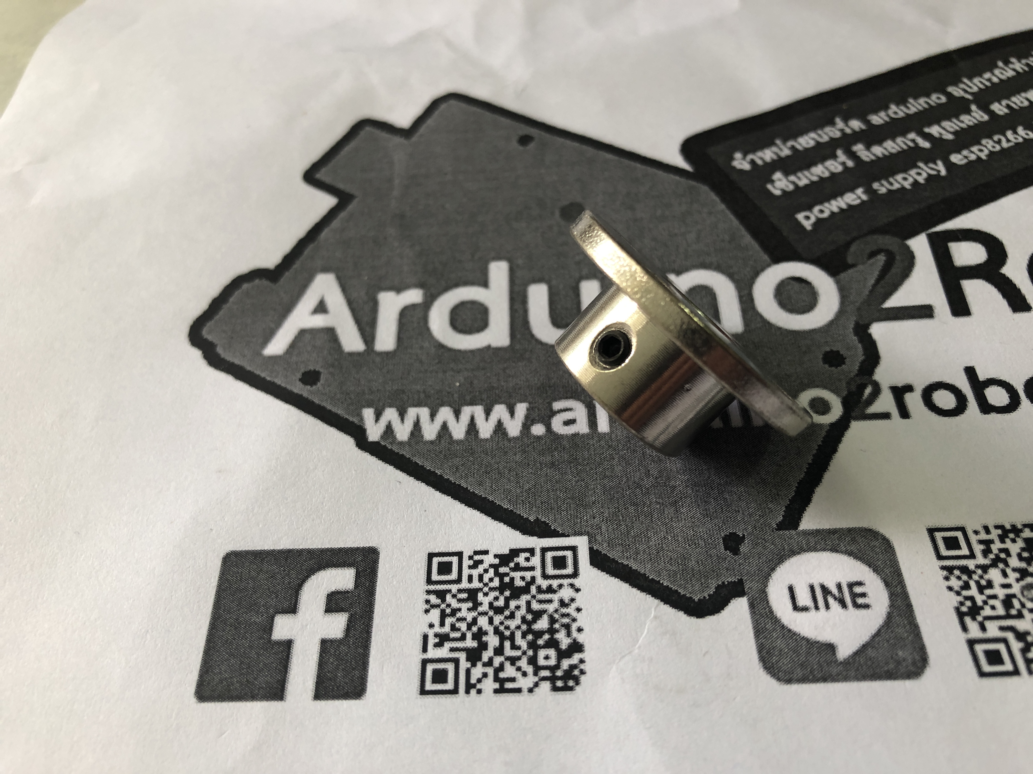 Flange Coupling หน้าแปลน สำหรับแกน 10 mm