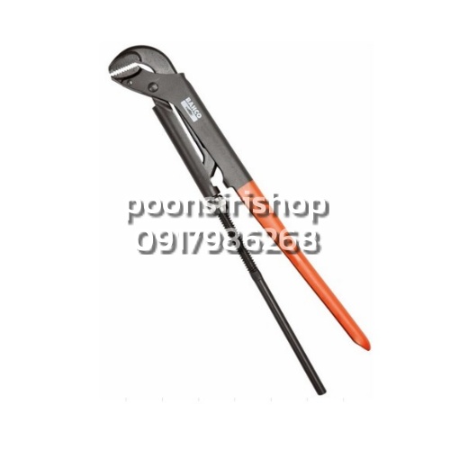 BAHCO จับแป๊ป 2ขา 3/4" สีส้มดำ #140 (จับสูงสุด1.20")