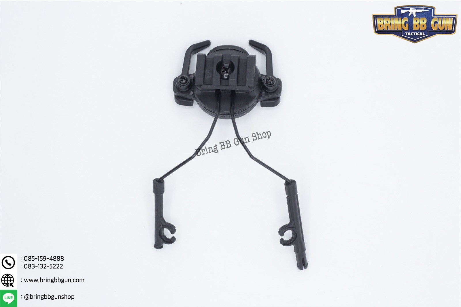OX Horn Headset Bracket (อแดปเตอร์ขาจับหูฟังใส่รางข้างหมวกฟาส)