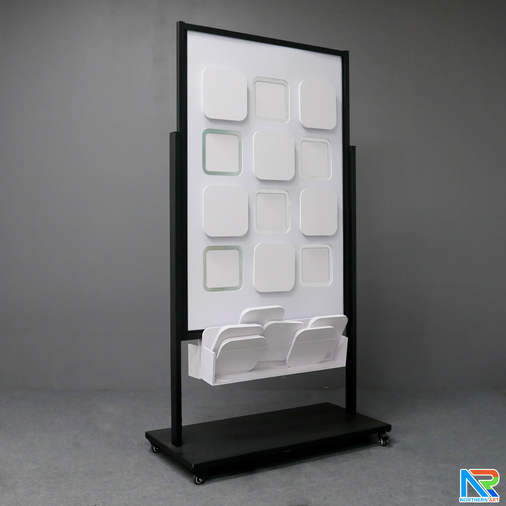 เช่าเกมส์เปิดป้ายจับคู่ 12 ช่อง Matching game ขนาด (W)94 x (D)45 x (H)170 cm.พร้อมล้อเลื่อน เคลื่อนย้ายสะดวก