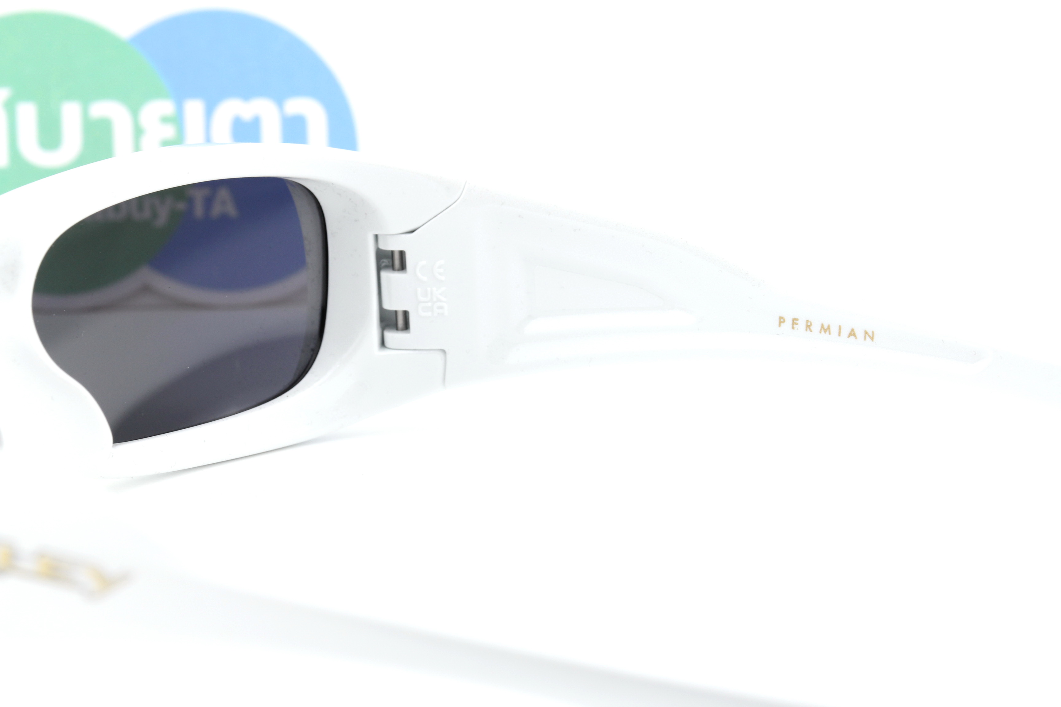 Oakley PERMIAN Pearl White/Prizm Black OO9520-02