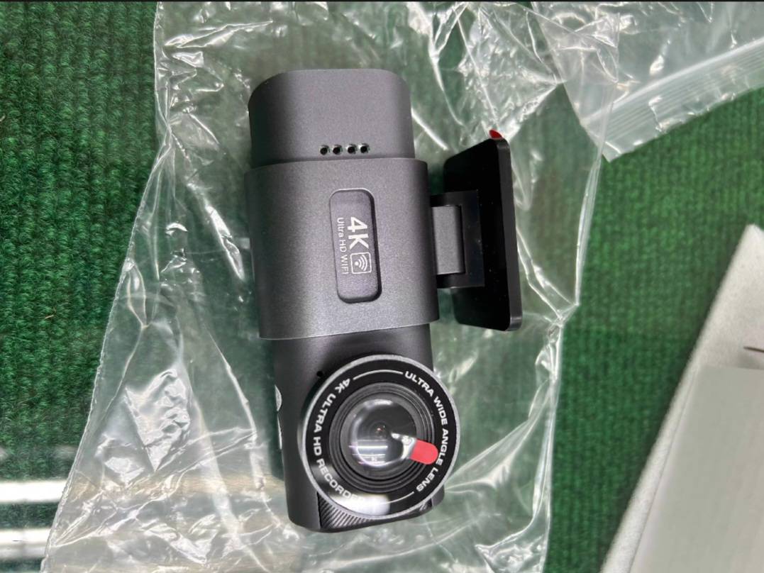กล้องติดรถยนต์ CCTV 4K wifi บันทึก VDO การเดินทาง