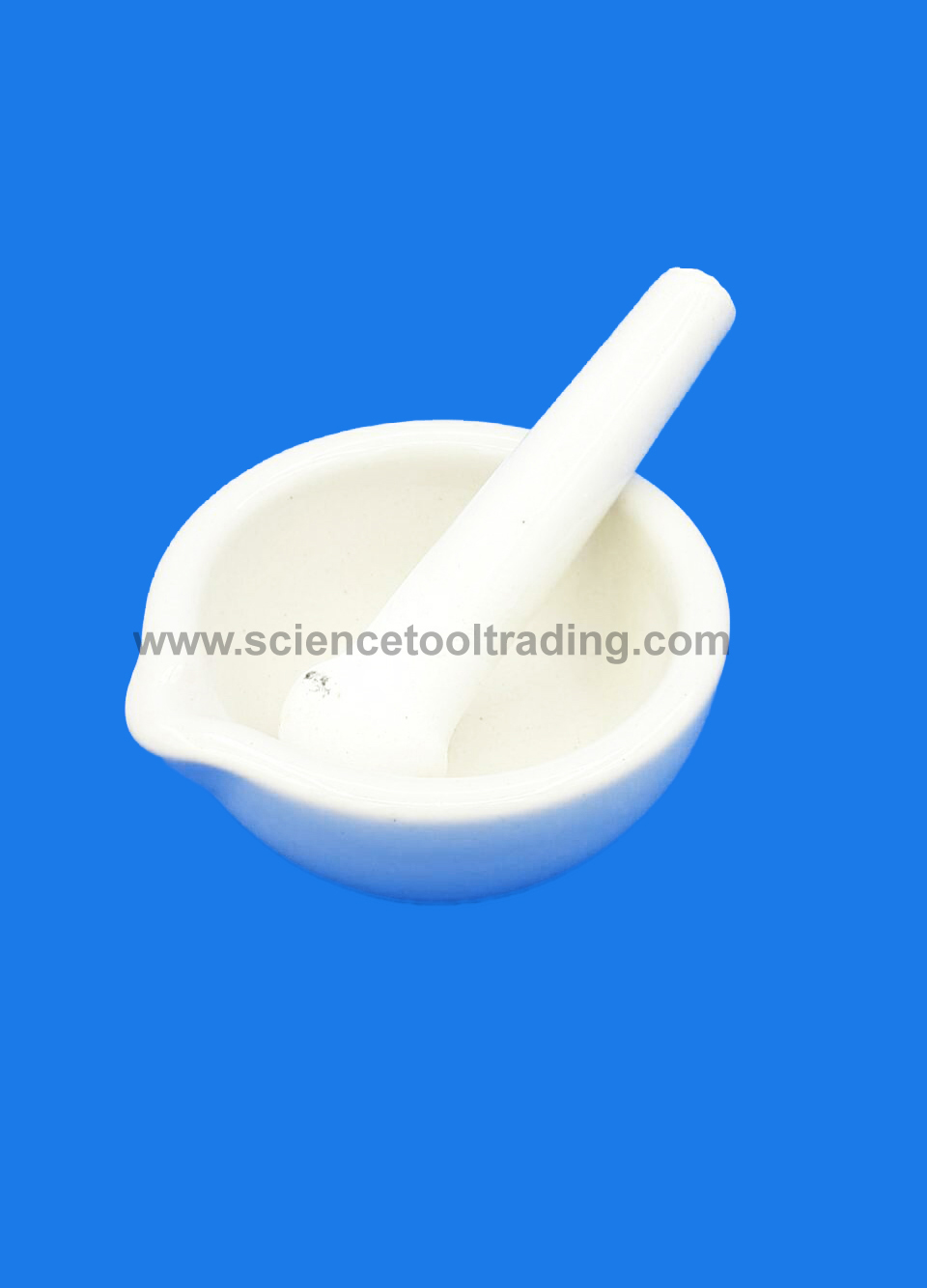 โกร่งบดยาเซรามิก ศก. 80 มม.