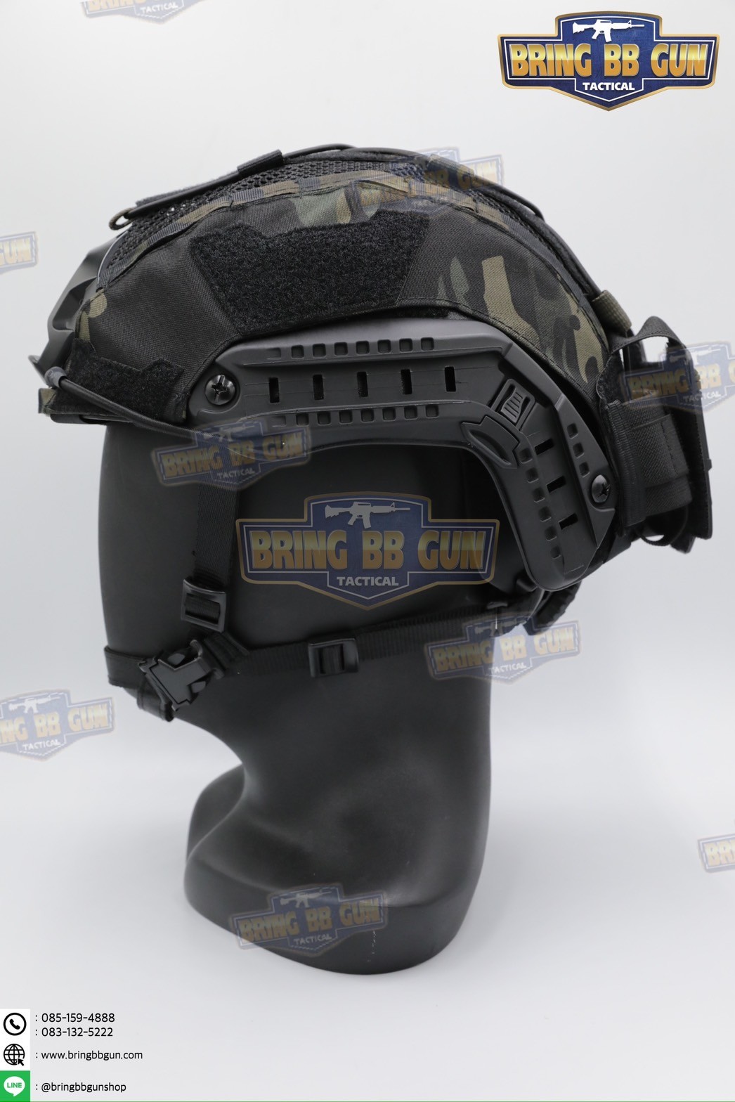 ผ้าคลุมหมวกฟาส ทรง Agilite Gen4 (ผ้าคลุมหมวกฟาส-ตาข่าย) (Mesh Fast Helmet Cover) (Fast Helmet Cover Gen4) (OPS-Core Helmet Cover)