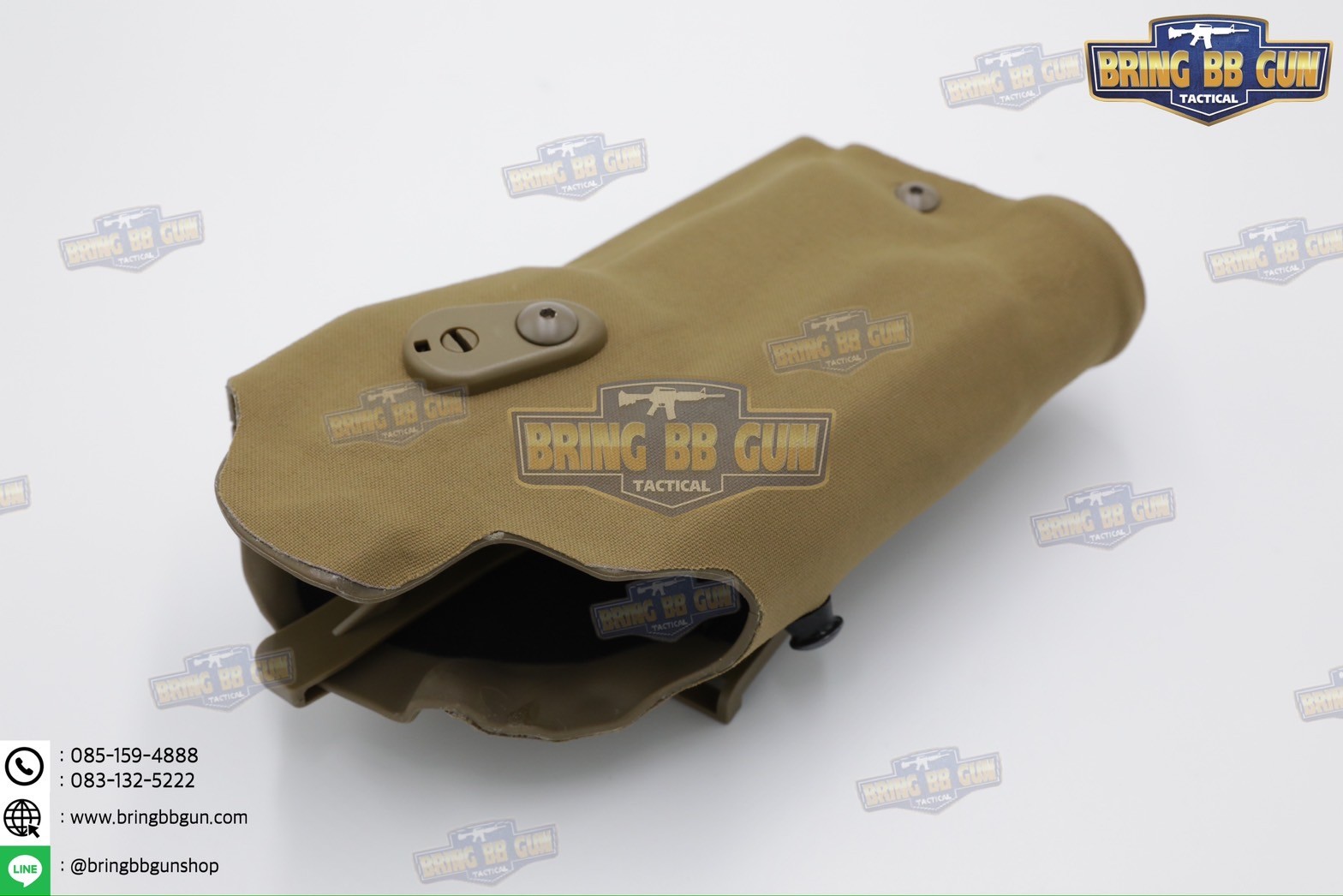 ซองปืนพกนอกปลดนิ้วโป้ง Sig Sauer P320 + ช่องไฟฉาย (ซองปืน 6354DO) (6354 DO) (P320 + X300)