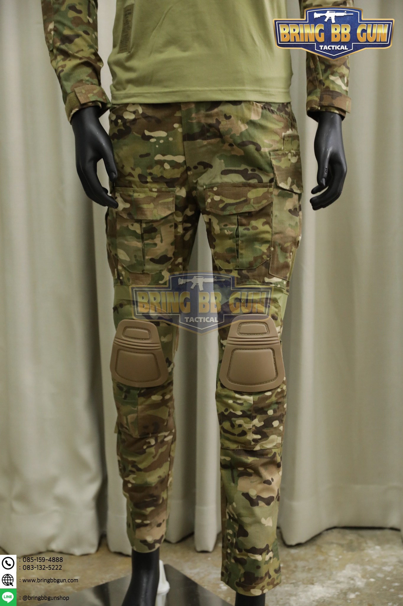 ชุดคอมแบทสูท Gen3 (Combat Frog Suit G3) (เสื้อ+กางเกง+สนับเข่า+สนับศอก)