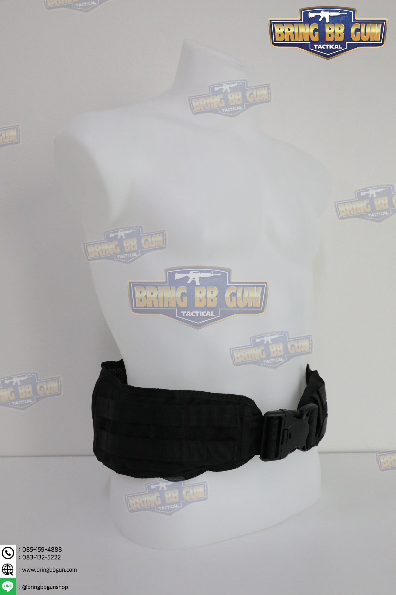 เข็มขัดสนาม แบบนวม (เข็มขัดสนามพร้อมรองนวม) (Battle Belt) (War Belt)