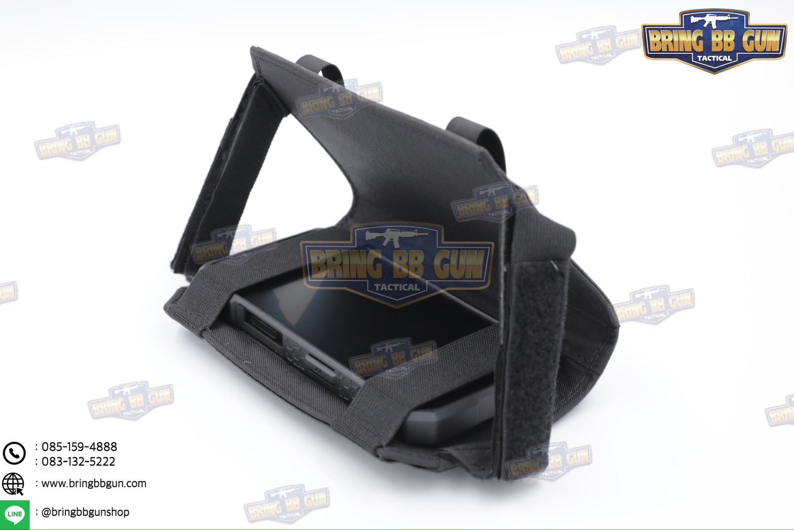 Tactical Phone Pouch เคสโทรศัพท์ติดเสื้อเวส ทรง Admin Pouch (Folded Navigation Board) (Navboard Fliplite Chest Smartphone Mount)