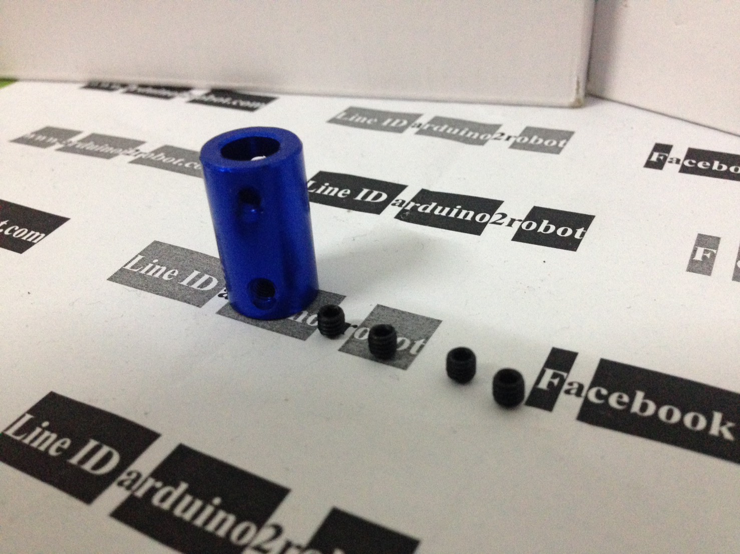 Aluminum Coupling 5 mm x 8mm x 25 mm