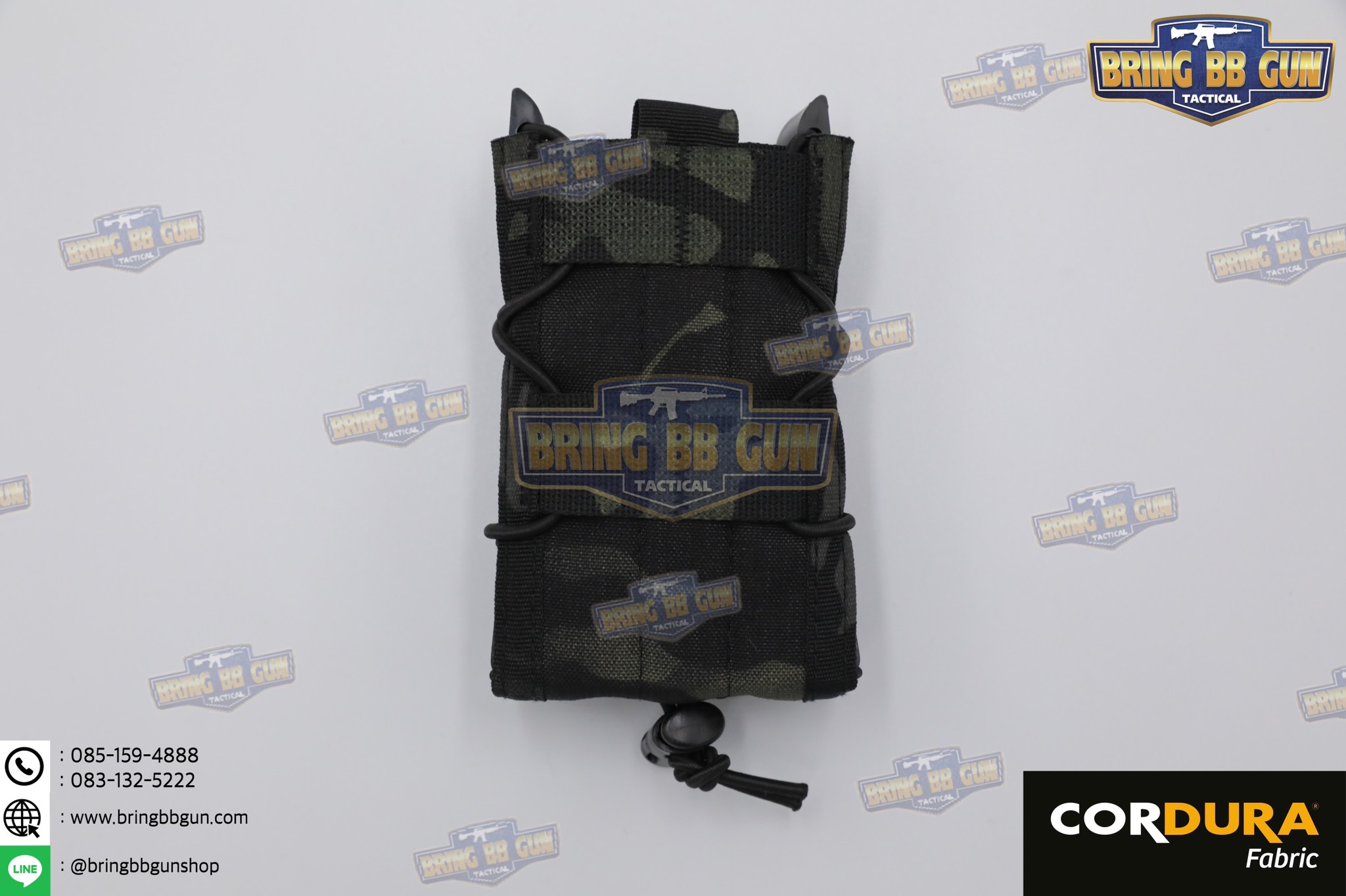 เพ้าแม็กกาซีน ทรง Tiger รุ่น 5.56 (ซองแม็กกาซีนเดี่ยวทรง TACO) (Tiger Type 5.56) (Tiger Type 5.56 Magazine Pouch) (Magazine Pouch)