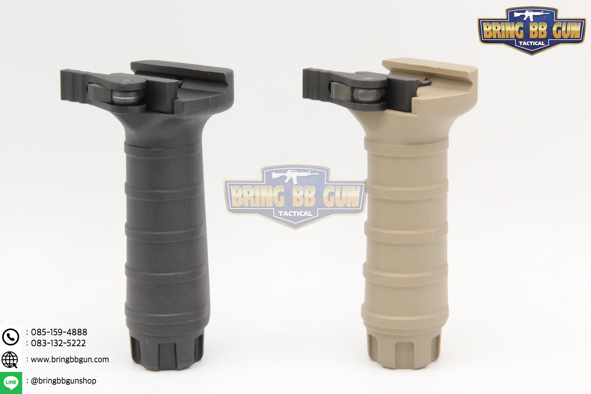กริ๊ปมือหน้า Tango Down รุ่นยาวปลดไว (Tango Down Vertical Fore Grip QD)