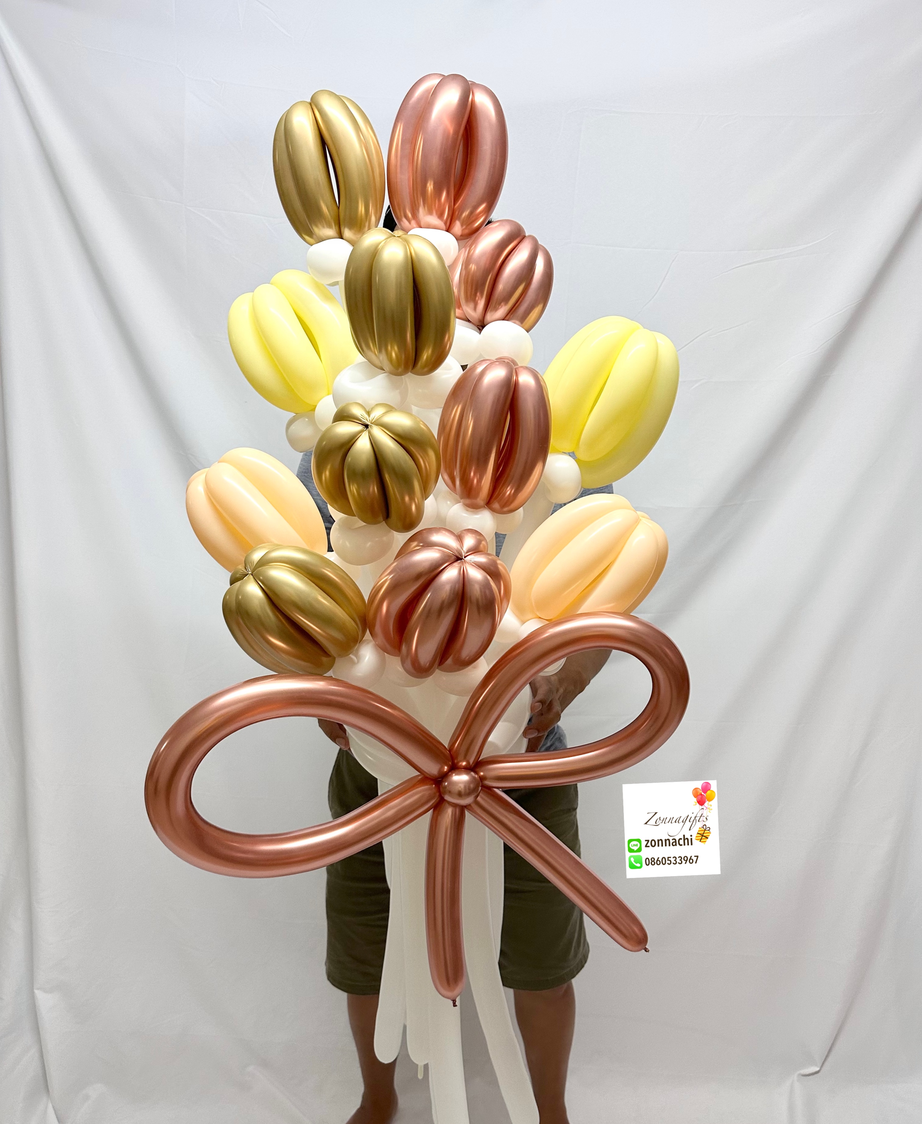 Tulip flower balloons