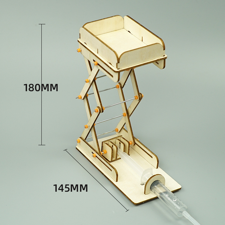 ชุด STEM แบบ DIY : แพลตฟอร์มยกไฮดรอลิก