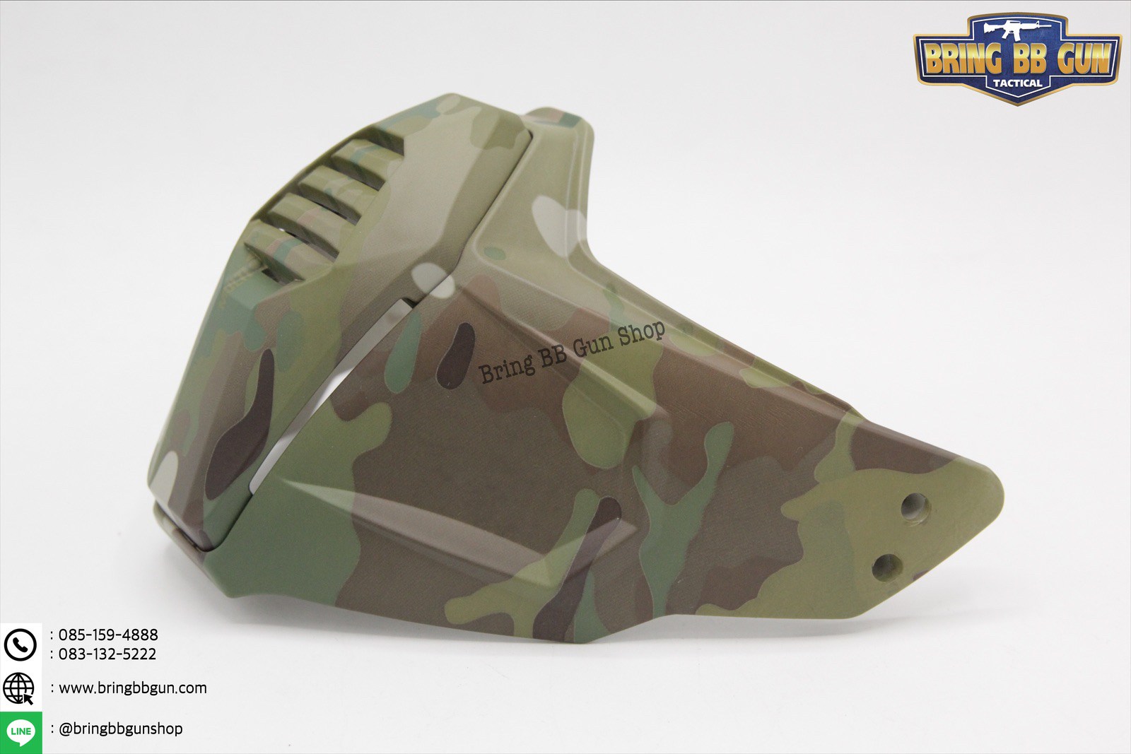 Multidmentional Split Type Mask Set (ชุดหน้ากากติดหมวกฟาส)