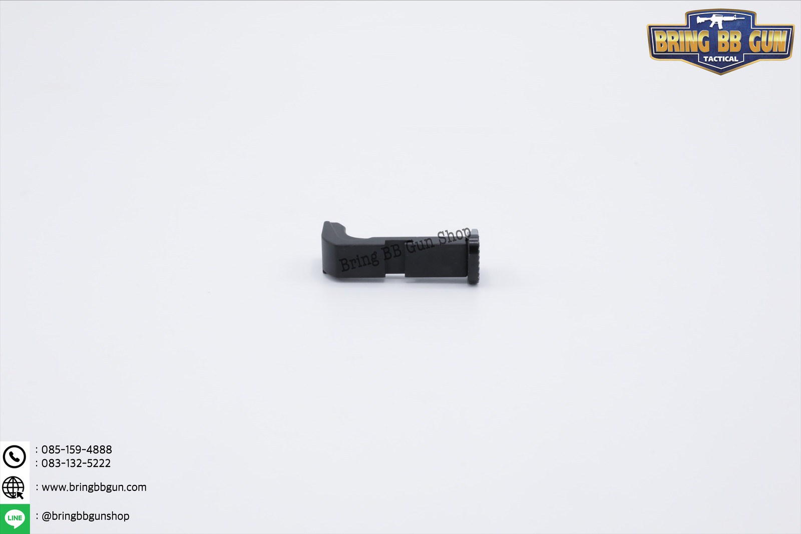 ปุ่มปลดแม็กกาซีน ปืนสั้นGlock งานอลูมิเนียม สำหรับปืนสั้น : Glock 17/18/19 (ยี่ห้อWE)