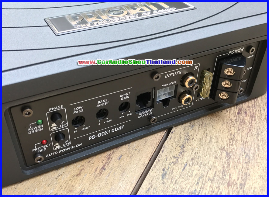 PRIORITY PS-BOX 1004 F ซับบ็อก/ซับบ็อก คุณภาพสูง ขนาด 10 นิ้ว