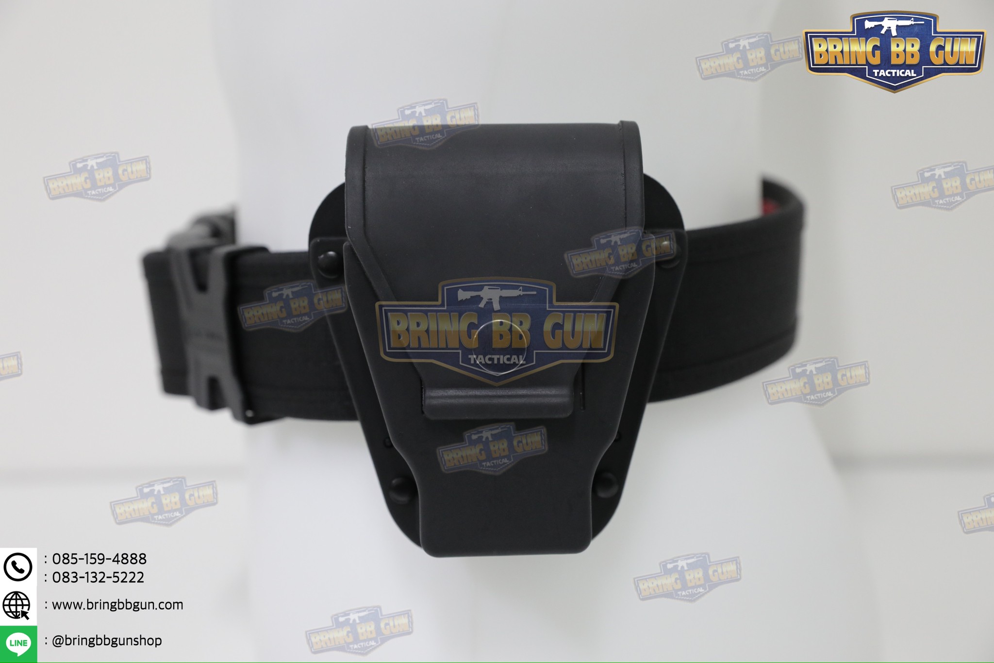 ซองกุญแจมือแบบมีฝาปิด Polymer (Handcuff Pouch) (Handcuff case)