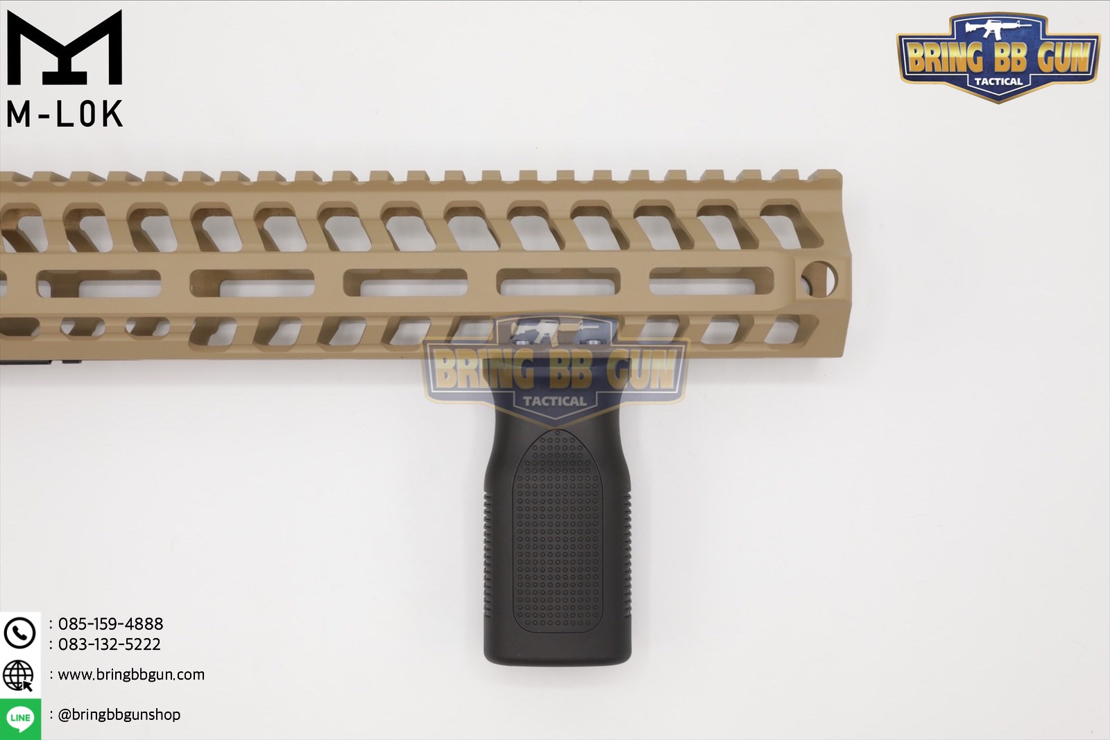 กริ๊ปมือหน้า ทรงMagpul รุ่น MVG