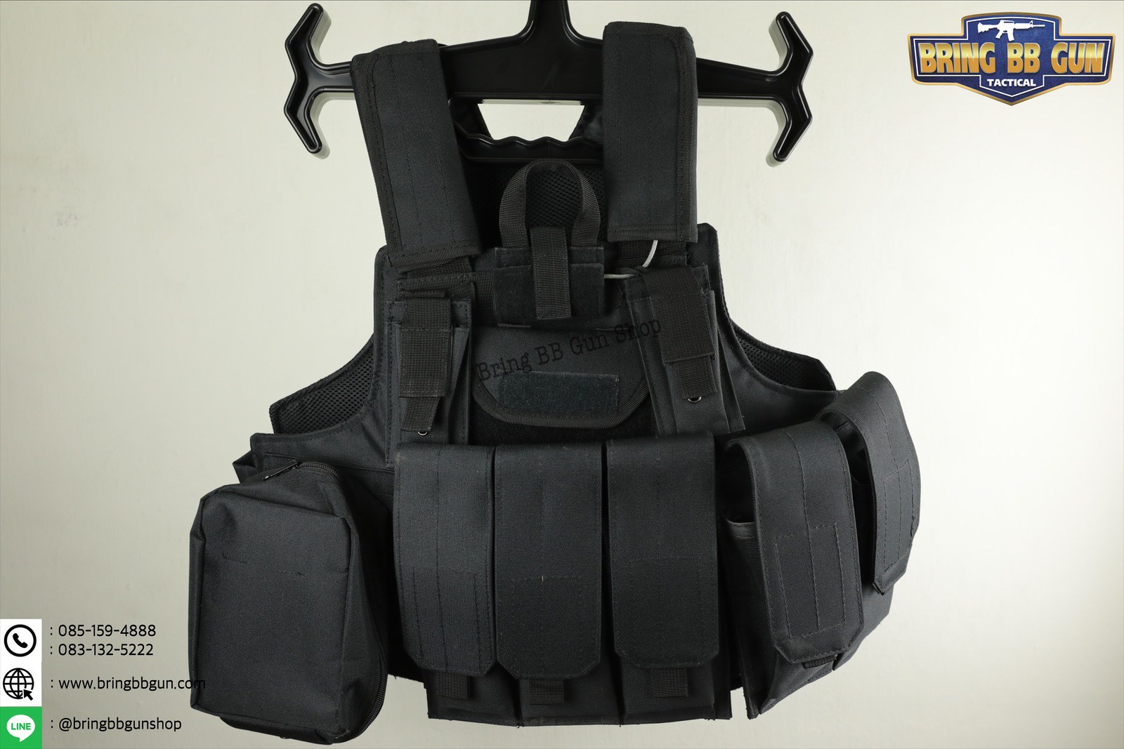 เสื้อเวส รุ่นไซราส (Tactical Vest C.I.R.A.S.)