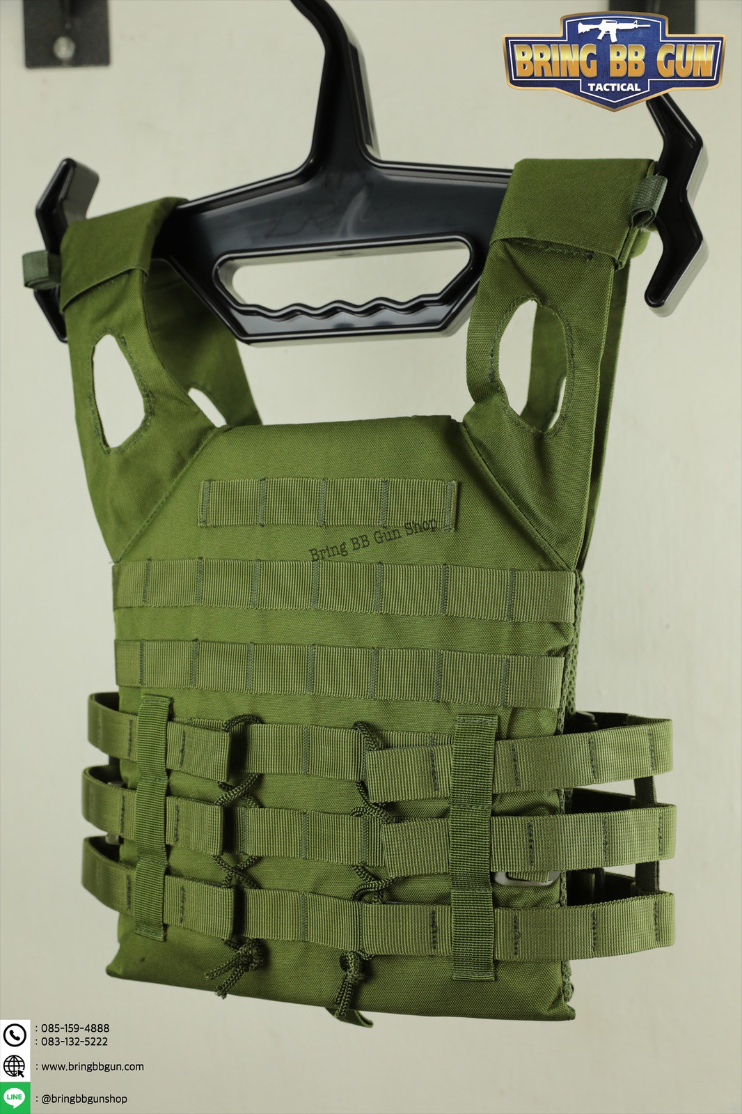 เสื้อเวส รุ่น JPC สายผ้า เนื้อผ้า600D