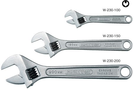 ประแจเลื่อน Hozan W-230-150