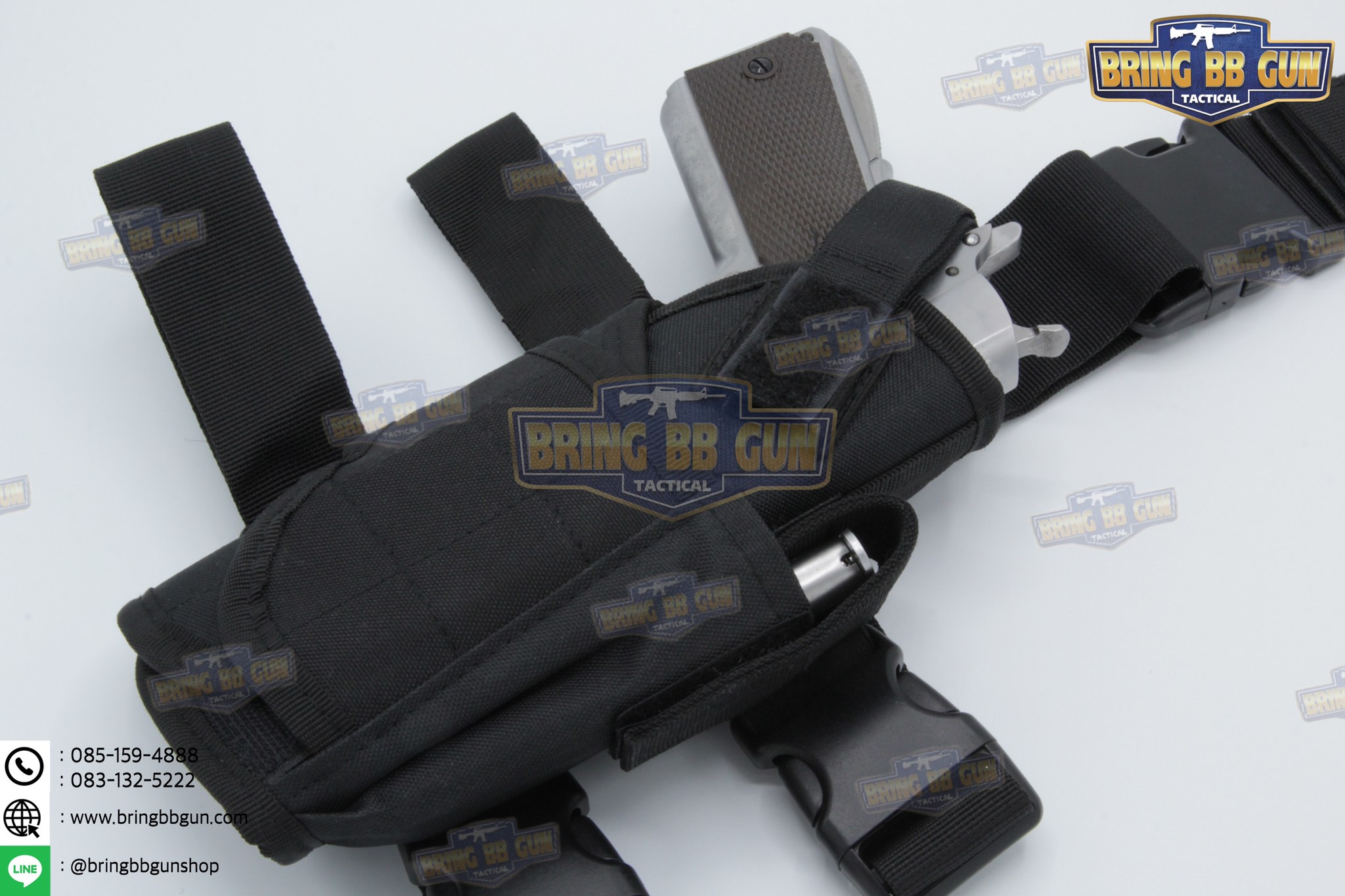 ซองปืนผ้ารัดต้นขา (สามารถใส่ได้ทุกรุ่น)