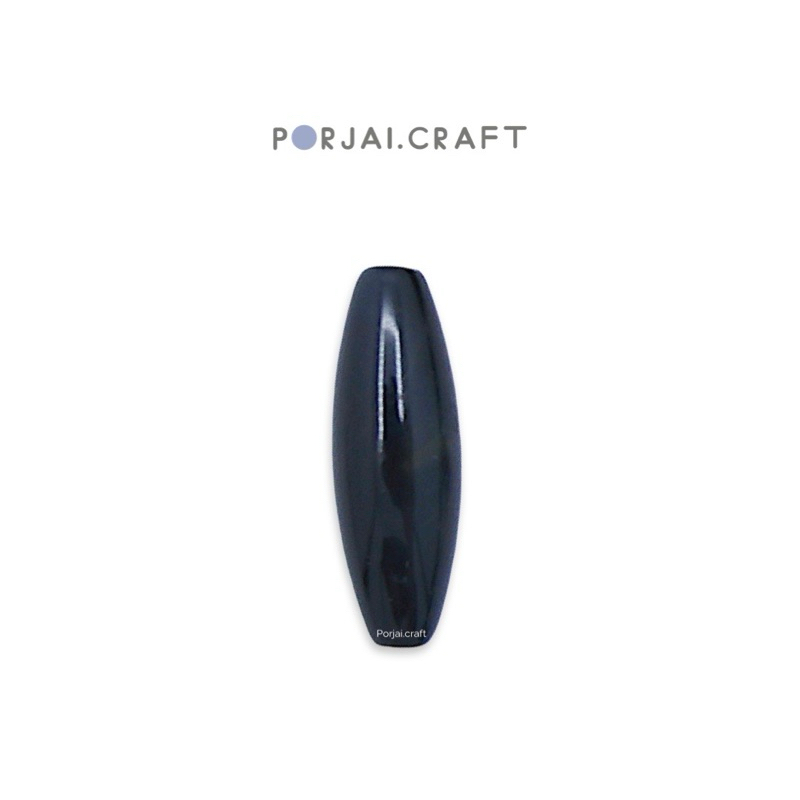 Blue Tiger Eye Oval Beads ลูกปัดวงรีบลูไทเกอร์อาย 13mm