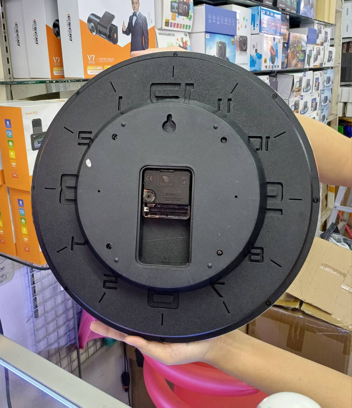 Spy Wall Camera กล้องนาฬิกาแขวนผนัง ถ่ายวีดีโอ ภาพพร้อมเสียง ดูผ่านมือถือ