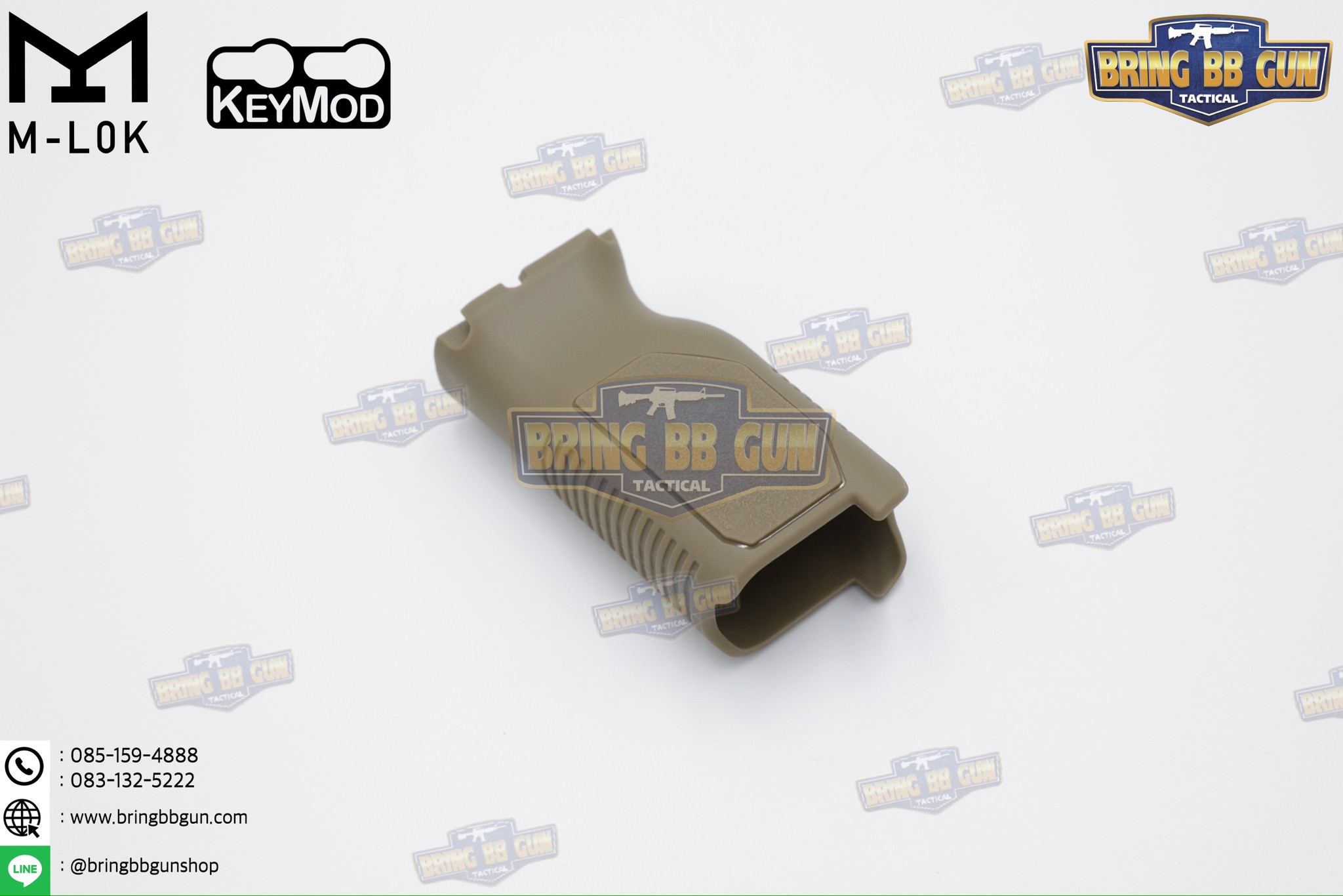 กริ๊ปมือหน้า STRIKE AVG (รุ่นยาว) (ใช้ได้กับชุดหน้าระบบราง M-Lok และ ระบบราง Keymod เท่านั้น)