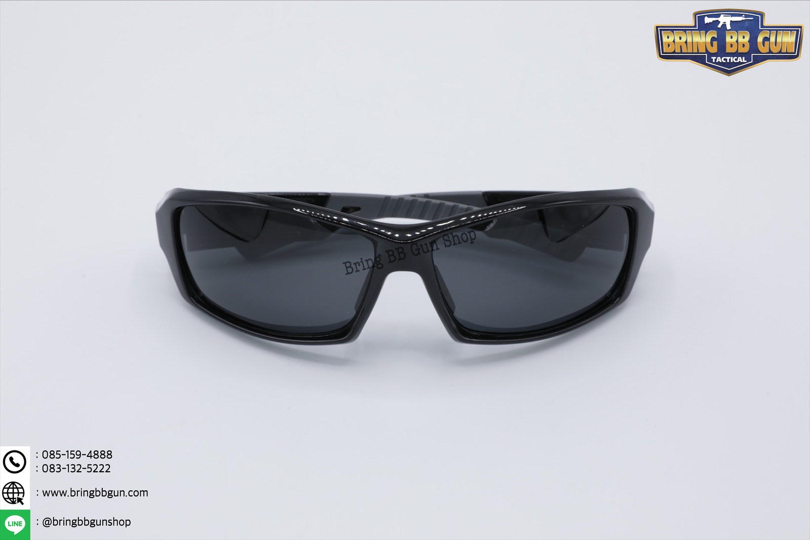 แว่นกันแดด เลนส์ Polarized (เลนส์โพลาไรซ์) รุ่น ทรงสปอร์ต 02