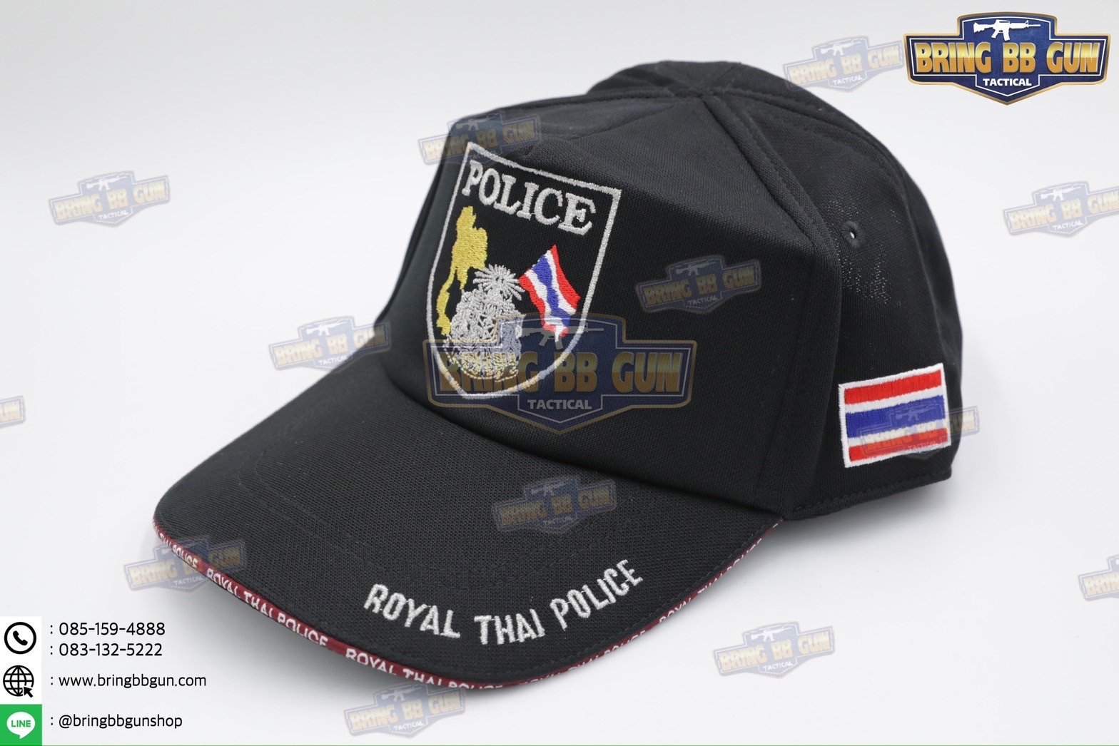 หมวกแก๊ปปักลายหน่วยงานต่าง เกรดพรีเมี่ยม (Version 1) Cap